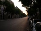  Le boulevard Saint-Michel au crépuscule.